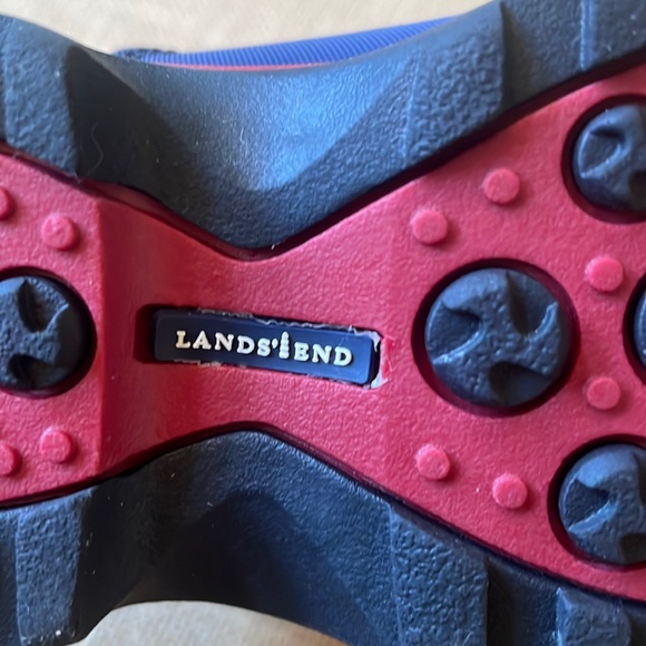 Lands End Navy and Red snow boots - Picture 11 of 11